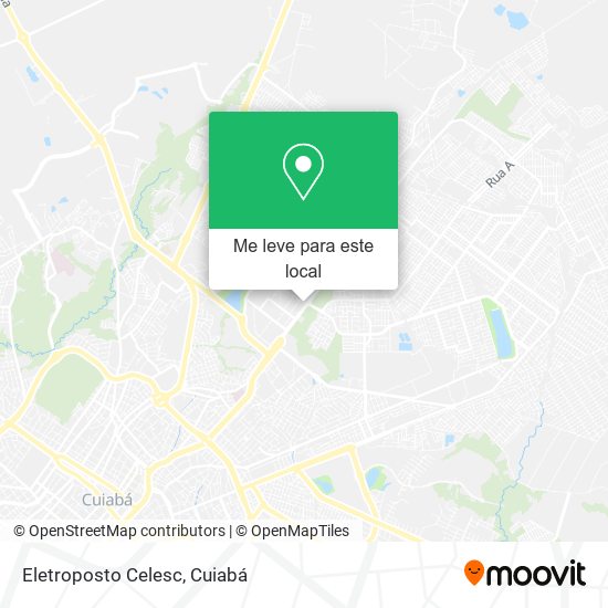Eletroposto Celesc mapa