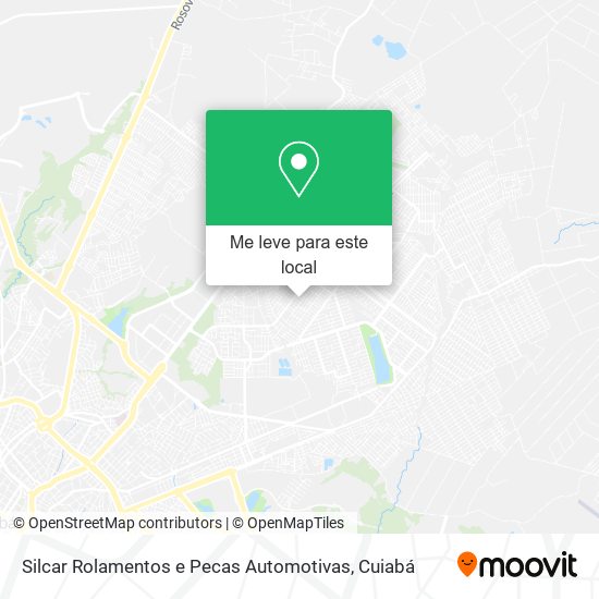 Silcar Rolamentos e Pecas Automotivas mapa