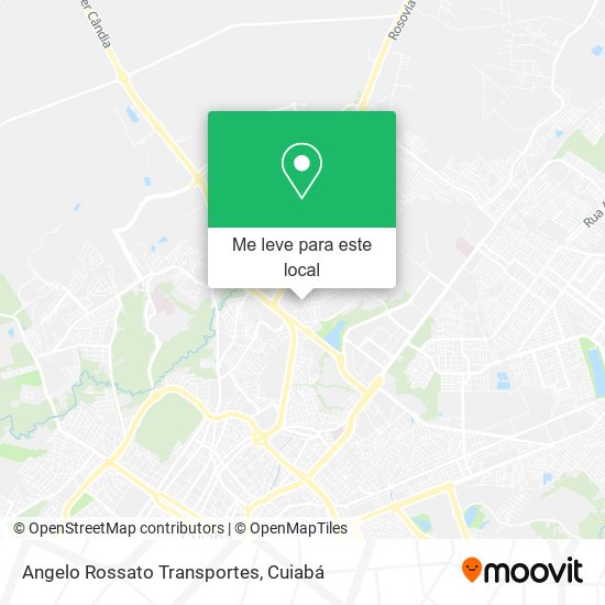 Angelo Rossato Transportes mapa