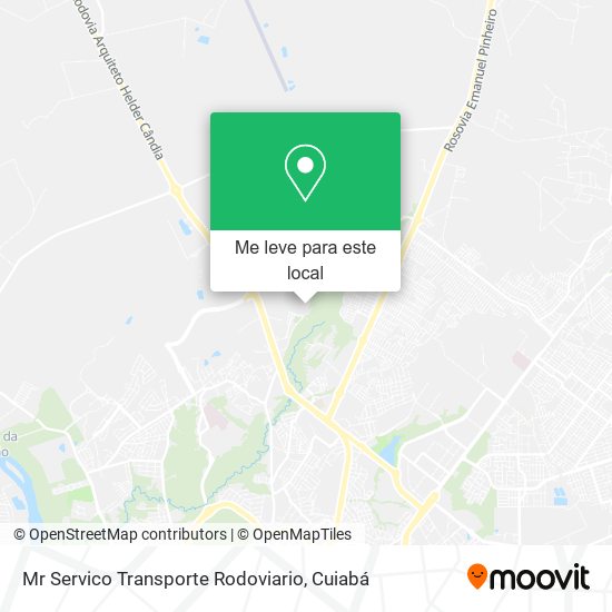 Mr Servico Transporte Rodoviario mapa