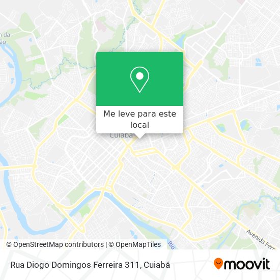 Rua Diogo Domingos Ferreira 311 mapa