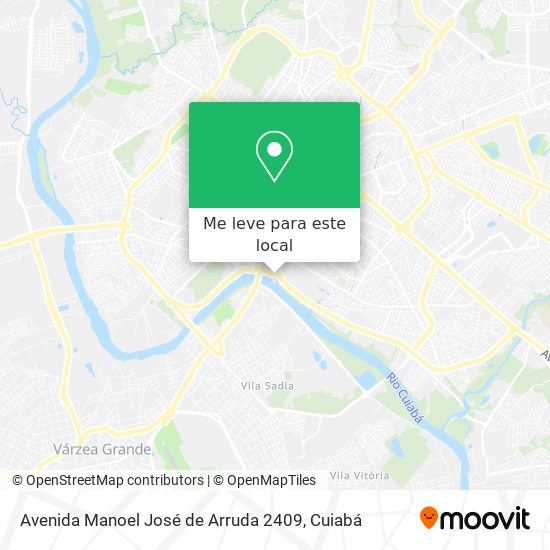 Avenida Manoel José de Arruda 2409 mapa