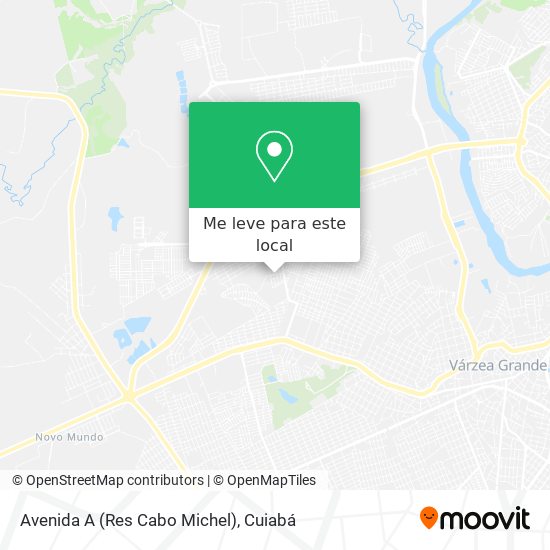 Avenida A (Res Cabo Michel) mapa