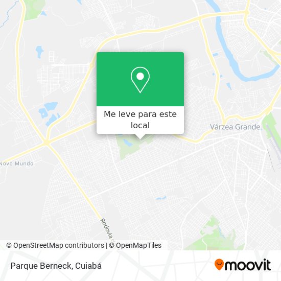 Parque Berneck mapa