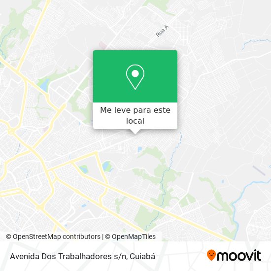 Avenida Dos Trabalhadores s/n mapa