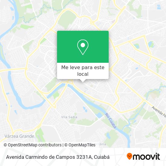 Avenida Carmindo de Campos 3231A mapa