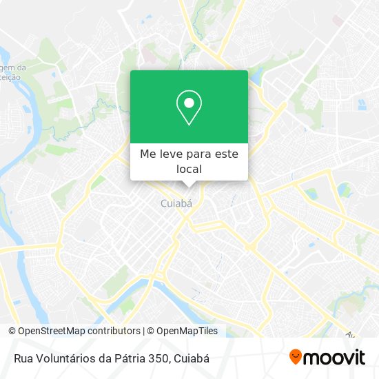 Rua Voluntários da Pátria 350 mapa