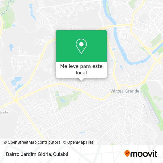 Bairro Jardim Glória mapa