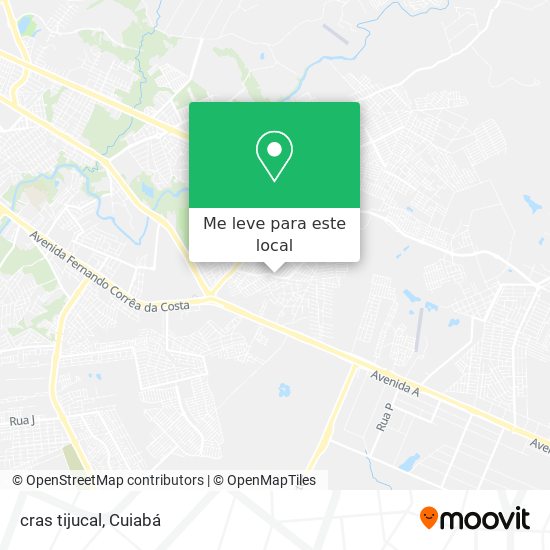 cras tijucal mapa