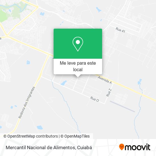 Mercantil Nacional de Alimentos mapa