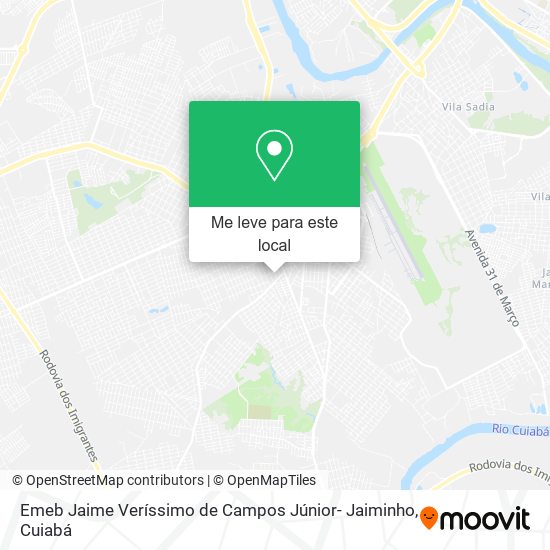 Emeb Jaime Veríssimo de Campos Júnior- Jaiminho mapa