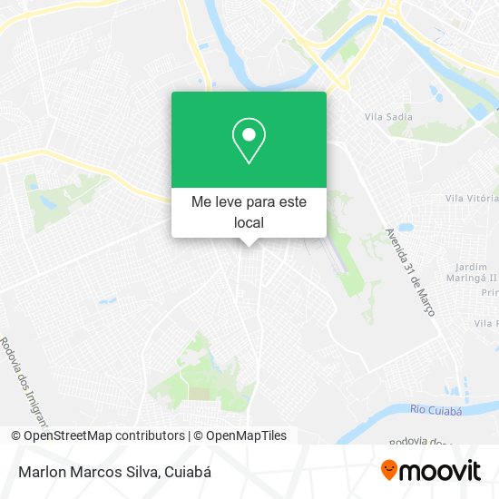 Marlon Marcos Silva mapa