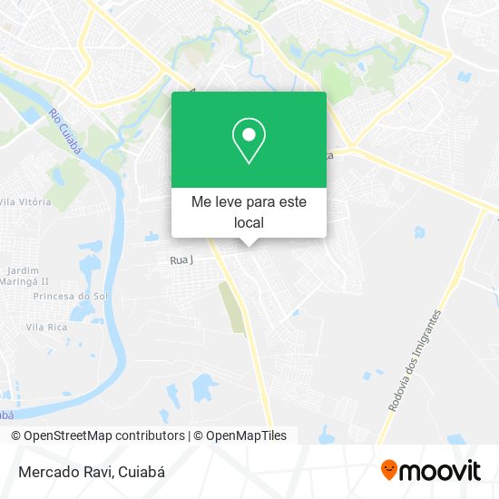 Mercado Ravi mapa