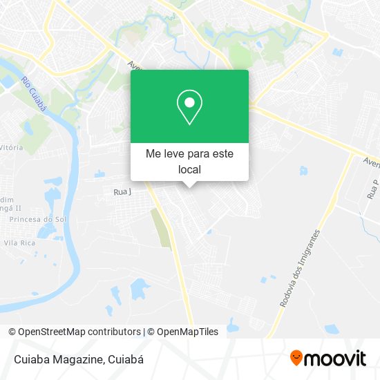 Cuiaba Magazine mapa