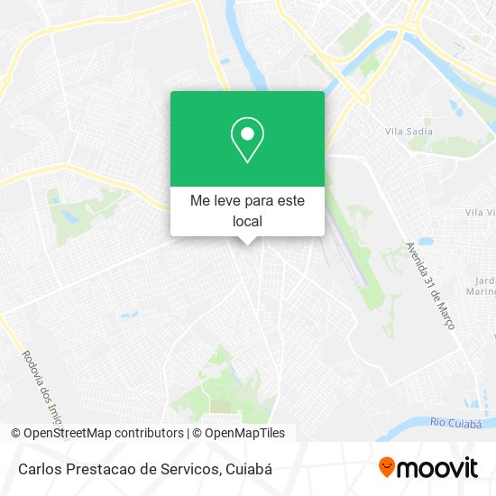 Carlos Prestacao de Servicos mapa