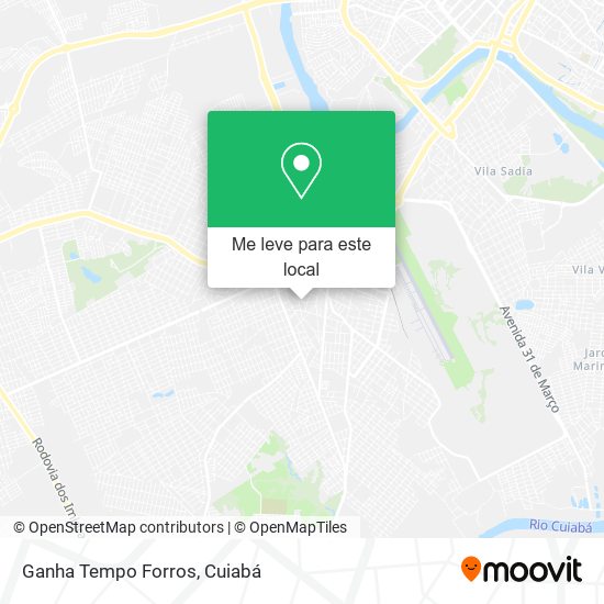 Ganha Tempo Forros mapa