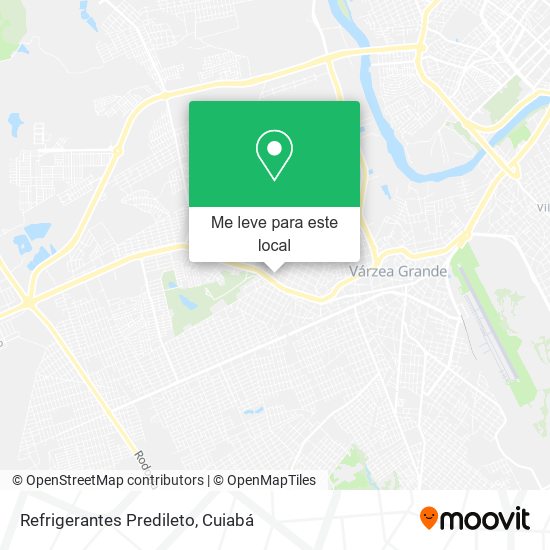 Refrigerantes Predileto mapa