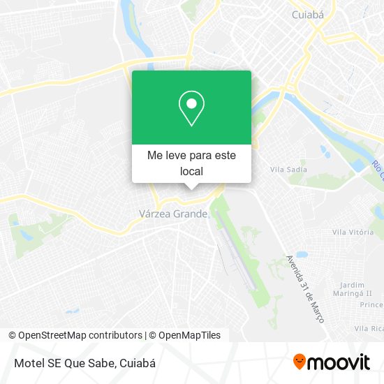 Motel SE Que Sabe mapa