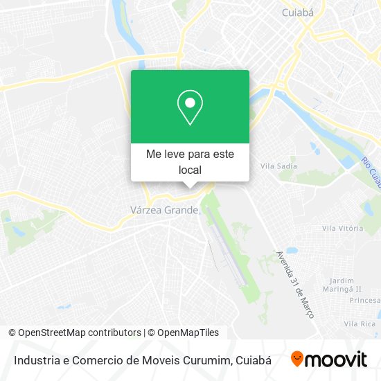 Industria e Comercio de Moveis Curumim mapa