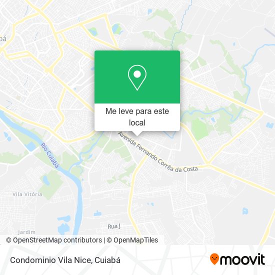 Condominio Vila Nice mapa