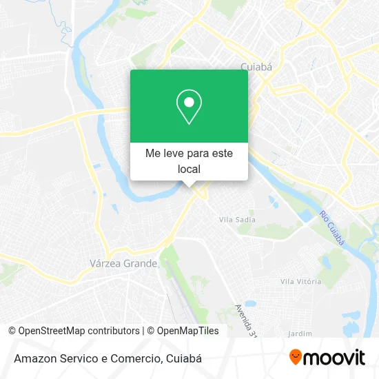 Amazon Servico e Comercio mapa