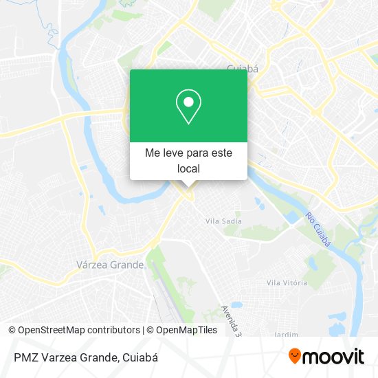 PMZ Varzea Grande mapa