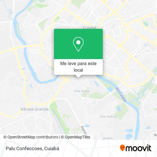Palu Confeccoes mapa