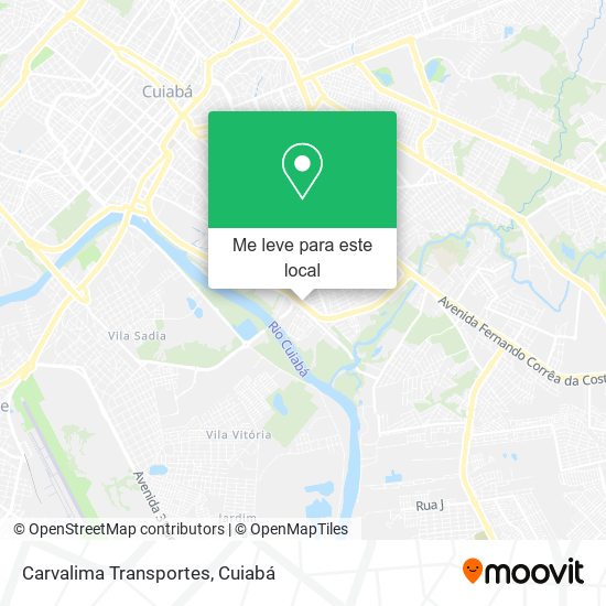Carvalima Transportes mapa