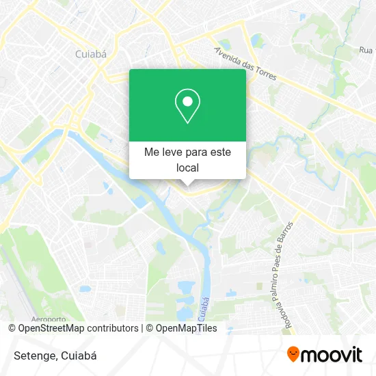 Setenge mapa