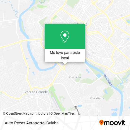 Auto Peças Aeroporto mapa