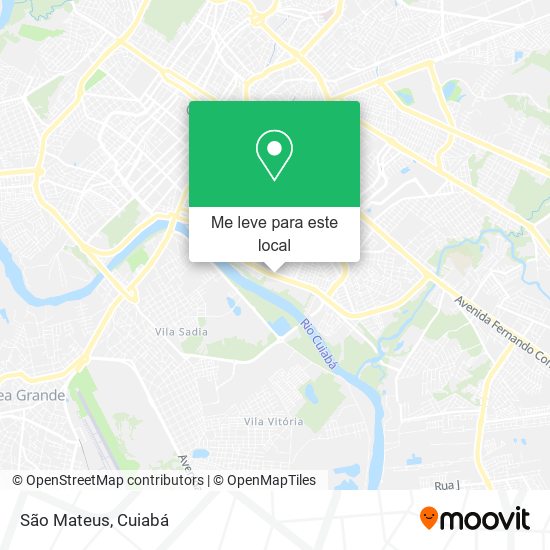 São Mateus mapa