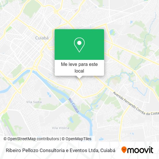Ribeiro Pellozo Consultoria e Eventos Ltda mapa