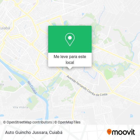 Auto Guincho Jussara mapa