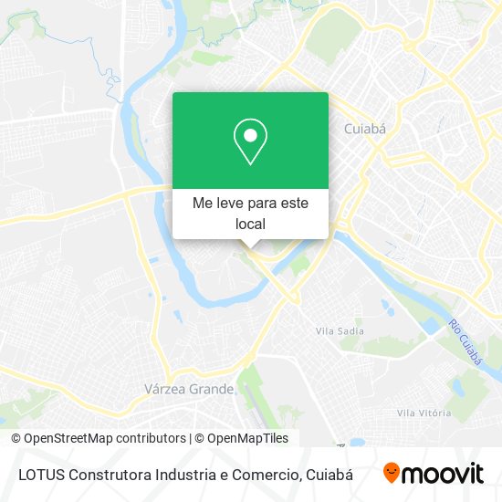 LOTUS Construtora Industria e Comercio mapa