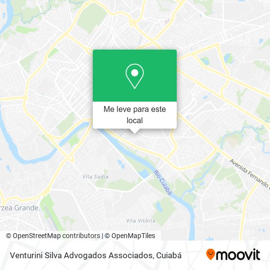 Venturini Silva Advogados Associados mapa