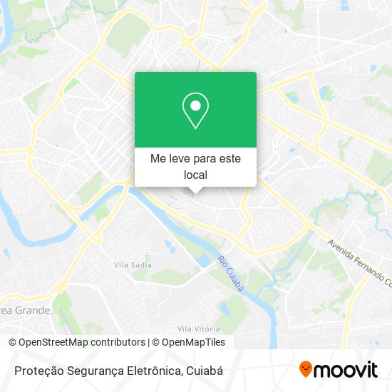 Proteção Segurança Eletrônica mapa