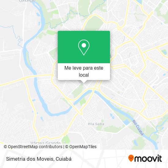 Simetria dos Moveis mapa