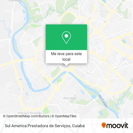 Sul America Prestadora de Serviços mapa