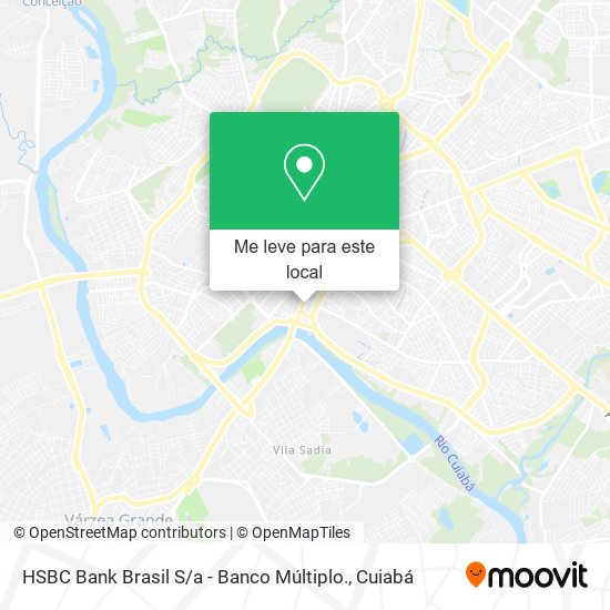 HSBC Bank Brasil S / a - Banco Múltiplo. mapa