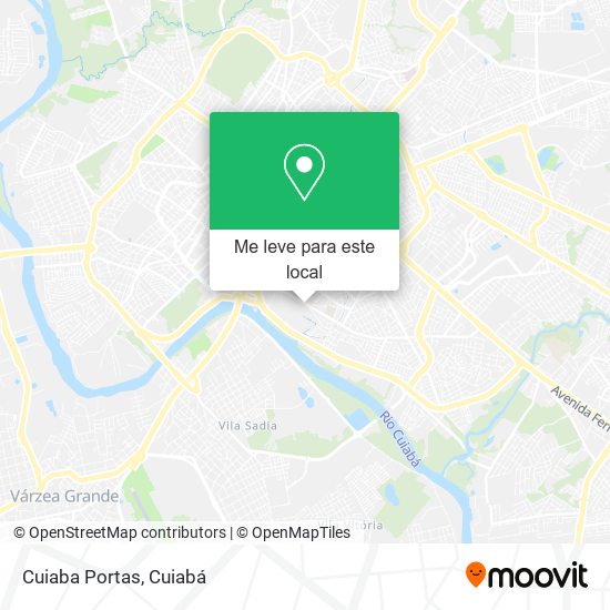 Cuiaba Portas mapa