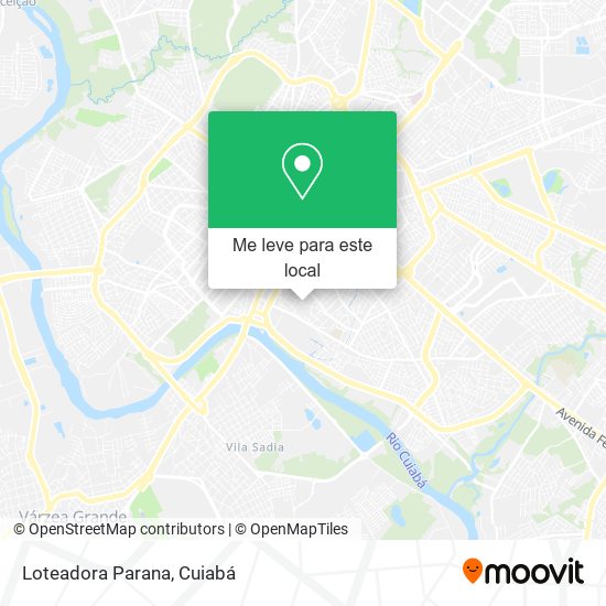 Loteadora Parana mapa