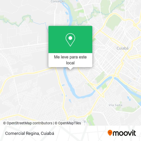 Comercial Regina mapa