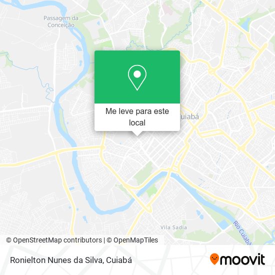 Ronielton Nunes da Silva mapa