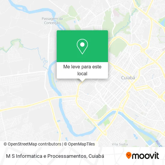M S Informatica e Processamentos mapa
