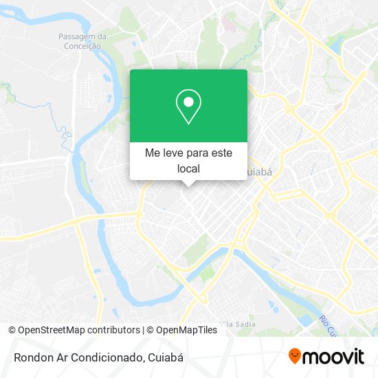 Rondon Ar Condicionado mapa