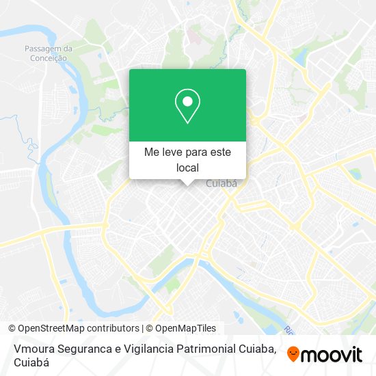 Vmoura Seguranca e Vigilancia Patrimonial Cuiaba mapa