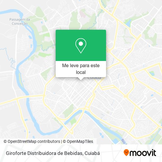 Giroforte Distribuidora de Bebidas mapa