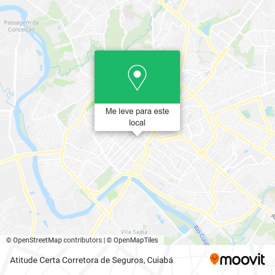 Atitude Certa Corretora de Seguros mapa