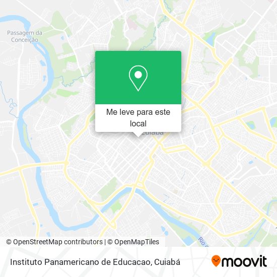 Instituto Panamericano de Educacao mapa