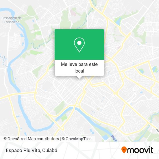 Espaco Piu Vita mapa